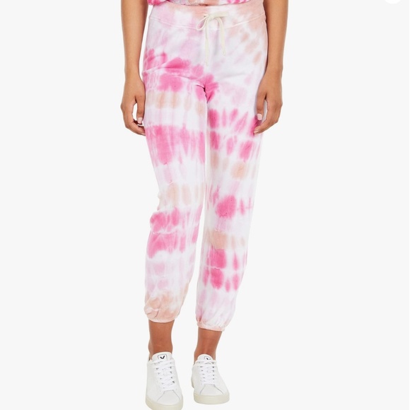 NWT Sundry Hibiscus Tie-Dye Lounge Pants Size Medium (2) - Picture 1 of 3